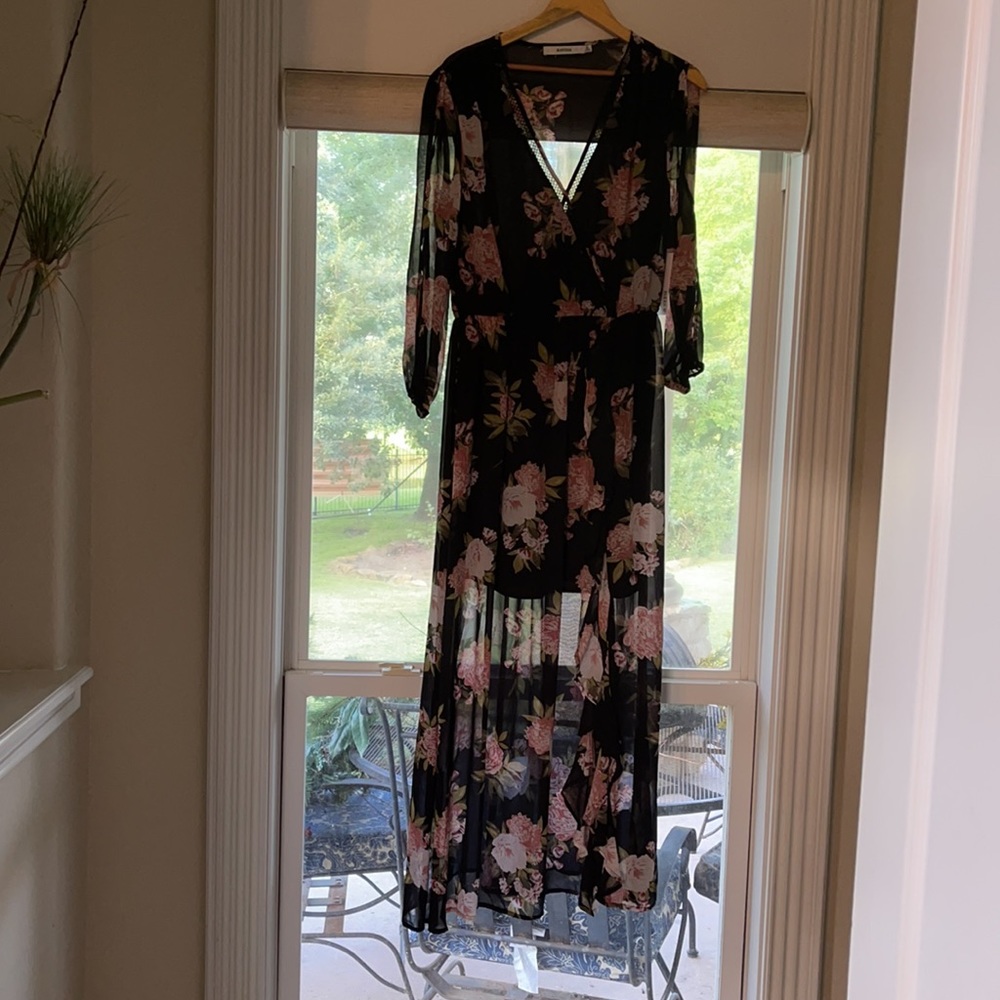 Just Fab long maxi dress